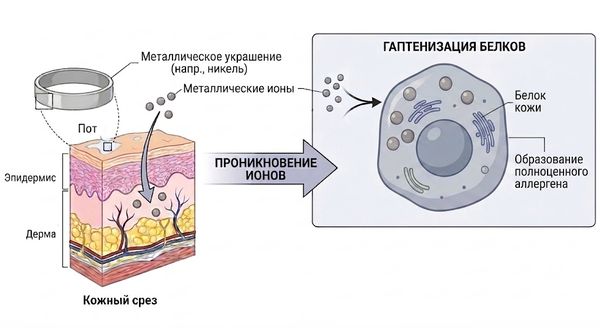 Гаптенизация белка