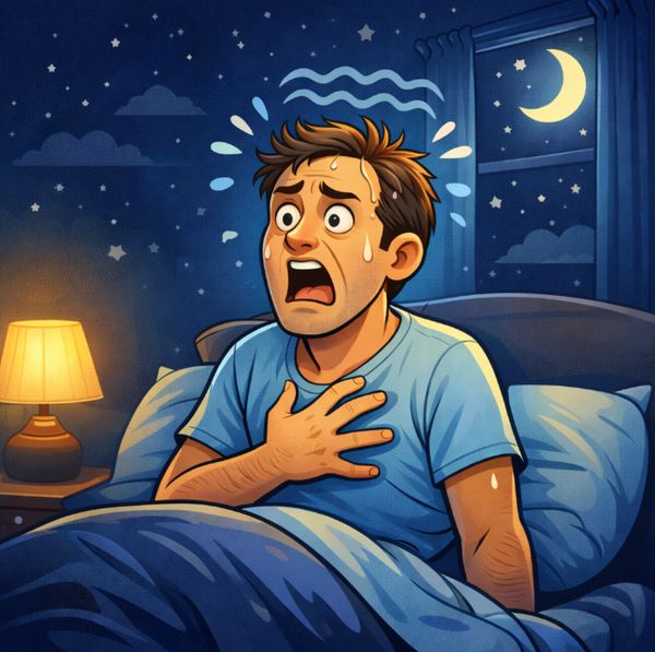 Внезапные пробуждения с нехваткой воздуха при ЦАС