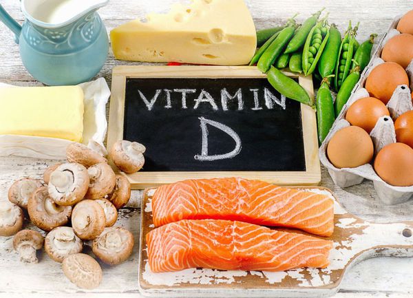 Источники витамина D, поступающего с пищей