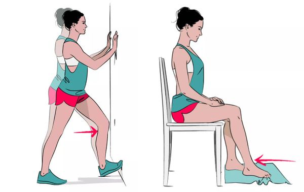 Техника выполнения 2-го и 5-го упражнений